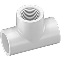 2" Tee Female Threaded PVC