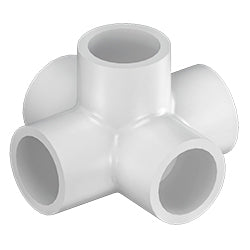 1/2" 5-Way Outlet Slip PVC