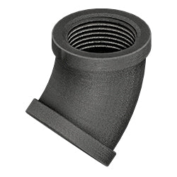 3/4" 45° Elbow Black Steel