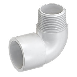 2" 90° Elbow Male Threaded PVC