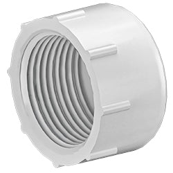 1" Cap Threaded PVC