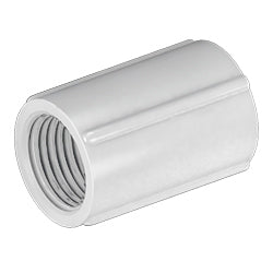 1/2" Threaded Coupler PVC