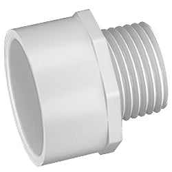 1-1/4" x 1-1/2" Reducer Male Threaded PVC