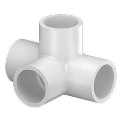 3/4" 4-Way Outlet Slip PVC