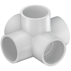 1-1/2" 5-Way Outlet Slip PVC