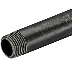 1/2" x 24" Long Nipple Black Steel