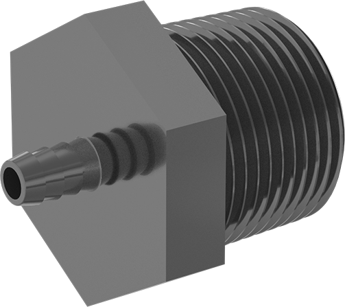 1/4 x 1" Hose Adaptor