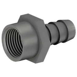 1/2" x 1/2" Female Threaded Adpater With Barbed Hose Fitting