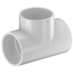 4" Tee Female Slip PVC