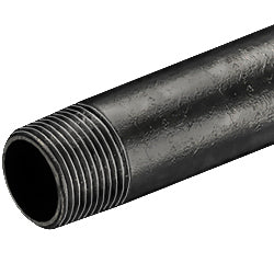 3/4" x 3" Long Nipple Black Steel