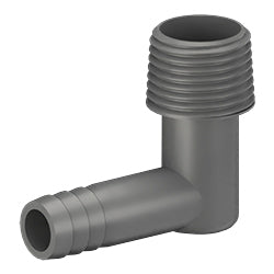 1/2" Male Threaded Elbow With Barbed Hose