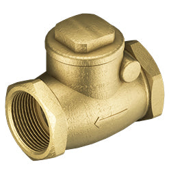 1-1/4” Swing Check Valve Brass