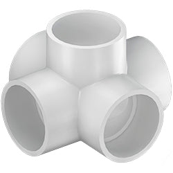 2" 5-Way Outlet Slip PVC