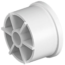 1-1/4" Caster Fitting Slip PVC